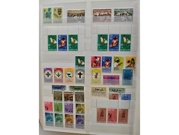 1852/2006 used, unused and mint never hinged stock in 3 albums