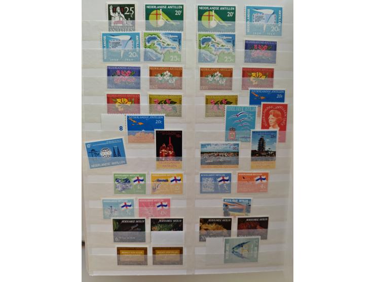 1852/2006 used, unused and mint never hinged stock in 3 albums