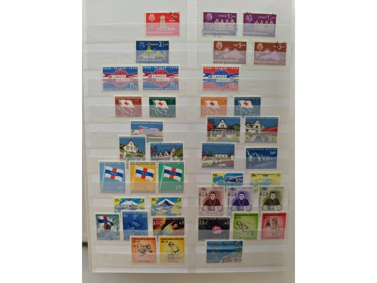 1852/2006 used, unused and mint never hinged stock in 3 albums