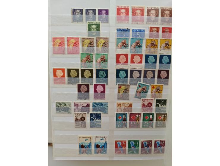 1852/2006 used, unused and mint never hinged stock in 3 albums