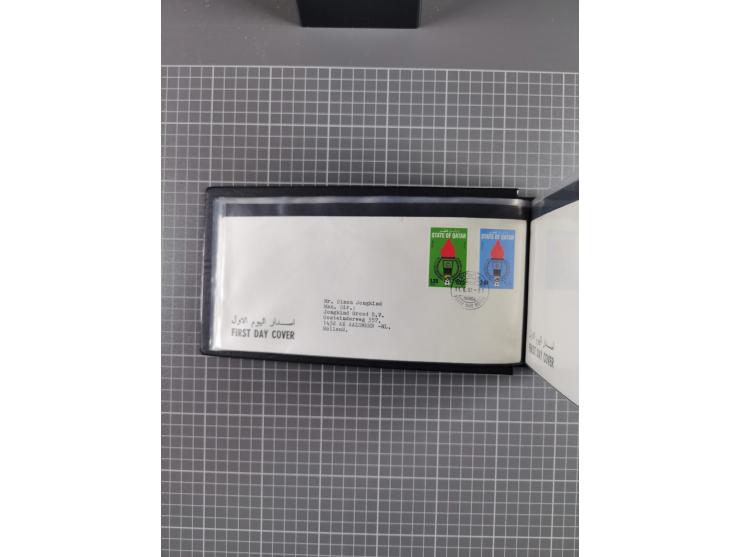 1980/2006 (ca.), collection of FDCs with some better and topical issues, in box