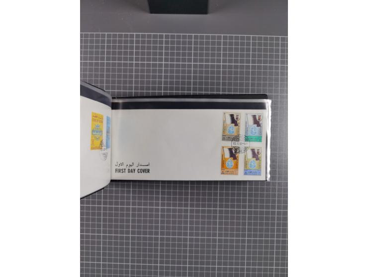 1980/2006 (ca.), collection of FDCs with some better and topical issues, in box