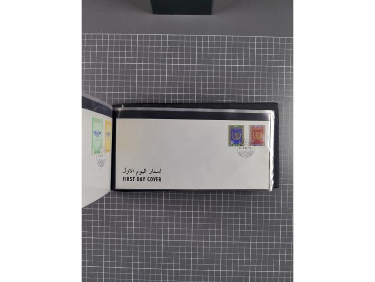 1980/2006 (ca.), collection of FDCs with some better and topical issues, in box