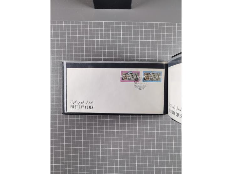 1980/2006 (ca.), collection of FDCs with some better and topical issues, in box