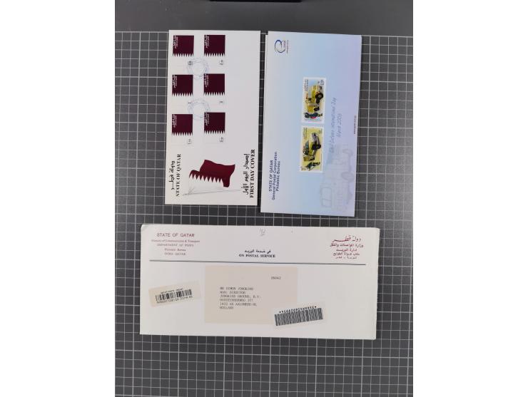 1980/2006 (ca.), collection of FDCs with some better and topical issues, in box