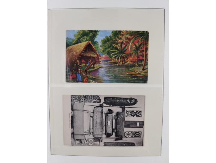1889/1914, Deutsch-Neuguinea and Marschall-Inseln, ungebrauchte/postfrische und gestempelte Sammlung mit einigen Ganzstücken,