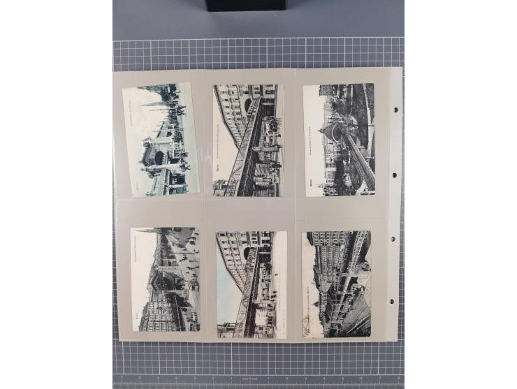 Deutschland: 1900/38, 534 Ansichtskarten, alles Topografie, meist Kaiserreich, nur bessere Ansichten (StraSen, Platze, Gebaud