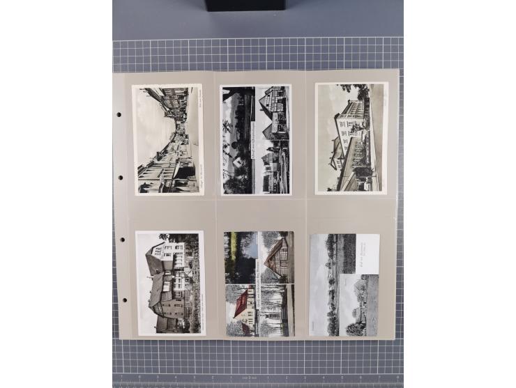 Deutschland: 1900/38, 534 Ansichtskarten, alles Topografie, meist Kaiserreich, nur bessere Ansichten (StraSen, Platze, Gebaud