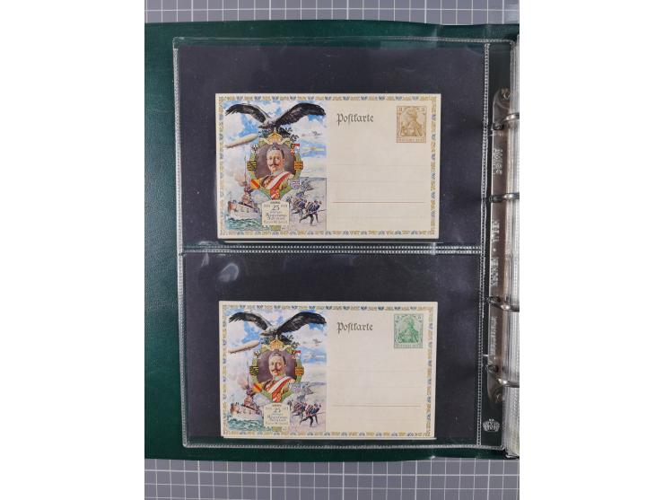 ANSICHTSKARTEN: 1910/14, 38 Zeppelin-Lithos mit 6 x Propaganda, 28 x ZeppelinMilitaria und 4 x Glückwunsch, dazu 36 Lithos-Ka
