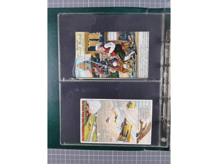 ANSICHTSKARTEN: 1910/14, 38 Zeppelin-Lithos mit 6 x Propaganda, 28 x ZeppelinMilitaria und 4 x Glückwunsch, dazu 36 Lithos-Ka