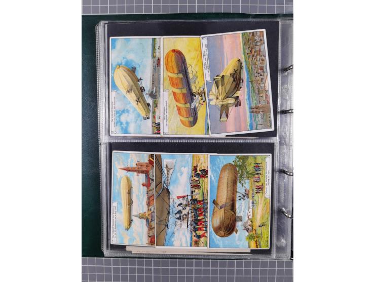 ANSICHTSKARTEN: 1910/14, 38 Zeppelin-Lithos mit 6 x Propaganda, 28 x ZeppelinMilitaria und 4 x Glückwunsch, dazu 36 Lithos-Ka