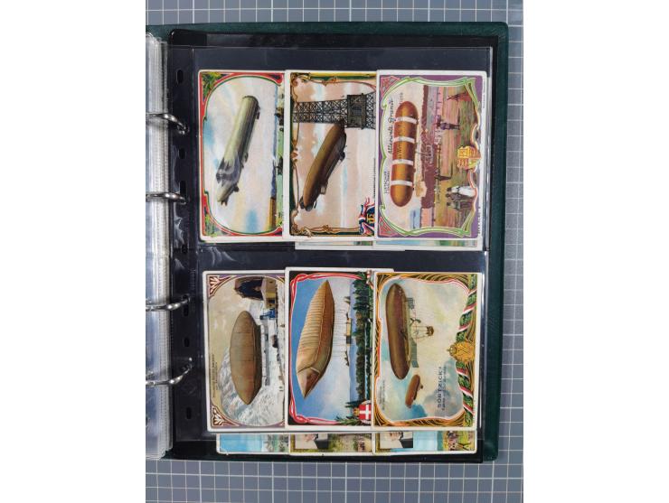 ANSICHTSKARTEN: 1910/14, 38 Zeppelin-Lithos mit 6 x Propaganda, 28 x ZeppelinMilitaria und 4 x Glückwunsch, dazu 36 Lithos-Ka