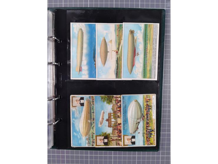 ANSICHTSKARTEN: 1910/14, 38 Zeppelin-Lithos mit 6 x Propaganda, 28 x ZeppelinMilitaria und 4 x Glückwunsch, dazu 36 Lithos-Ka