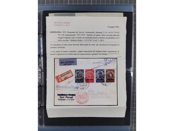 1919/48, kleine Partie mit 10 belegen, inkl. Deutsche Besetzung, dabei u.a. Vilnius Mi.-Nr. 1-10 mit Stempel "VILNIUS 16 7. 4