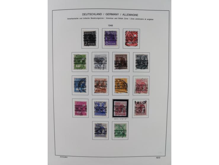 1945/49, ungebrauchte/postfrische und gestempelte, spezialisierte, Sammlung mit vielen besseren, dabei 17bD ungebraucht, 23Cz