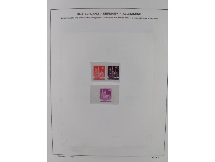 1945/49, ungebrauchte/postfrische und gestempelte, spezialisierte, Sammlung mit vielen besseren, dabei 17bD ungebraucht, 23Cz