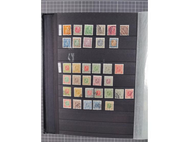 1876/1964, unused and used collection, containing some better items like Mi.-Nr. 28A unused (regummed) with certificate Debo 