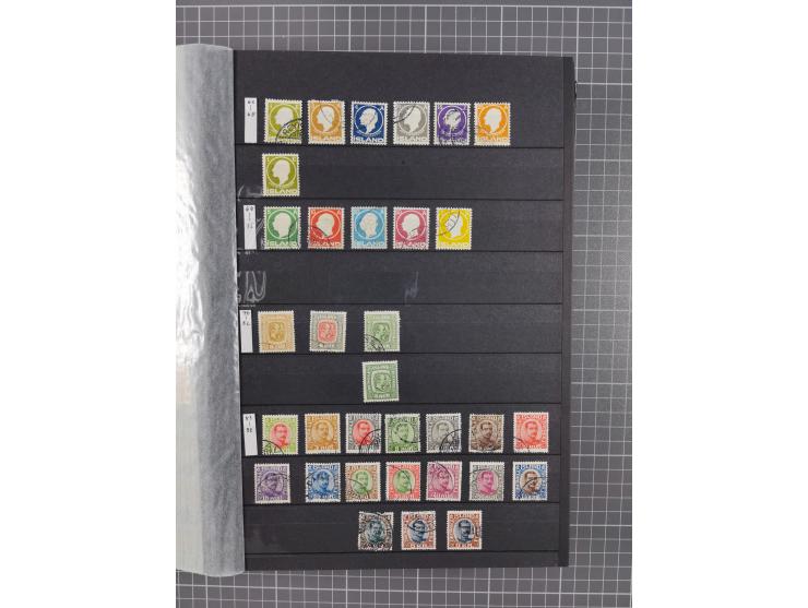 1876/1964, unused and used collection, containing some better items like Mi.-Nr. 28A unused (regummed) with certificate Debo 