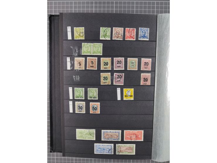 1876/1964, unused and used collection, containing some better items like Mi.-Nr. 28A unused (regummed) with certificate Debo 