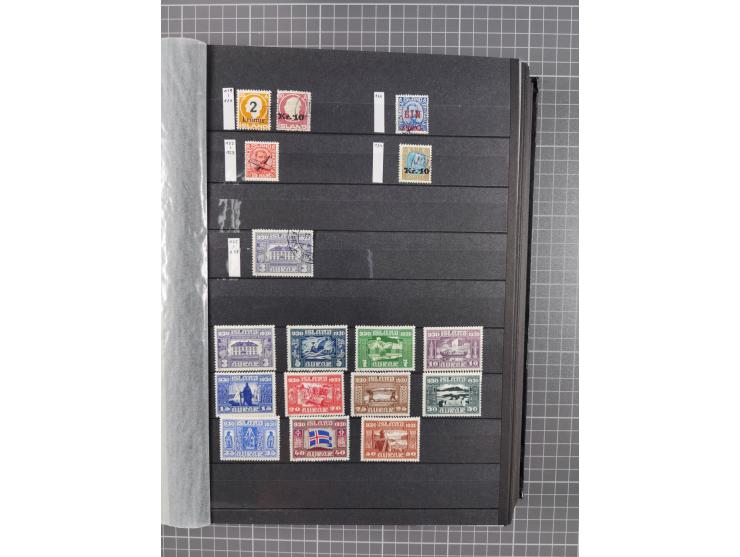 1876/1964, unused and used collection, containing some better items like Mi.-Nr. 28A unused (regummed) with certificate Debo 