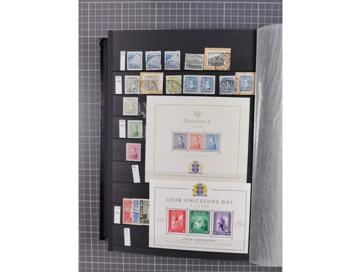 1876/1964, unused and used collection, containing some better items like Mi.-Nr. 28A unused (regummed) with certificate Debo 