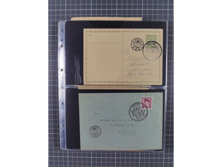 1918/38, over 135 covers with plenty of interesting multiple and combination frankings, registered mail, noted fine choice of