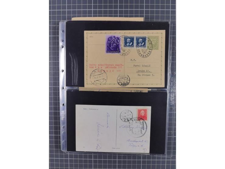 1918/38, over 135 covers with plenty of interesting multiple and combination frankings, registered mail, noted fine choice of