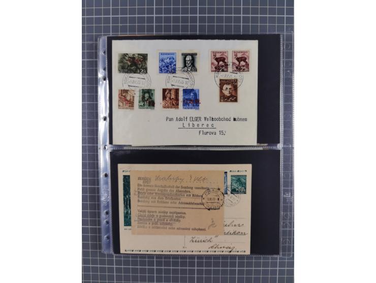 1918/38, over 135 covers with plenty of interesting multiple and combination frankings, registered mail, noted fine choice of