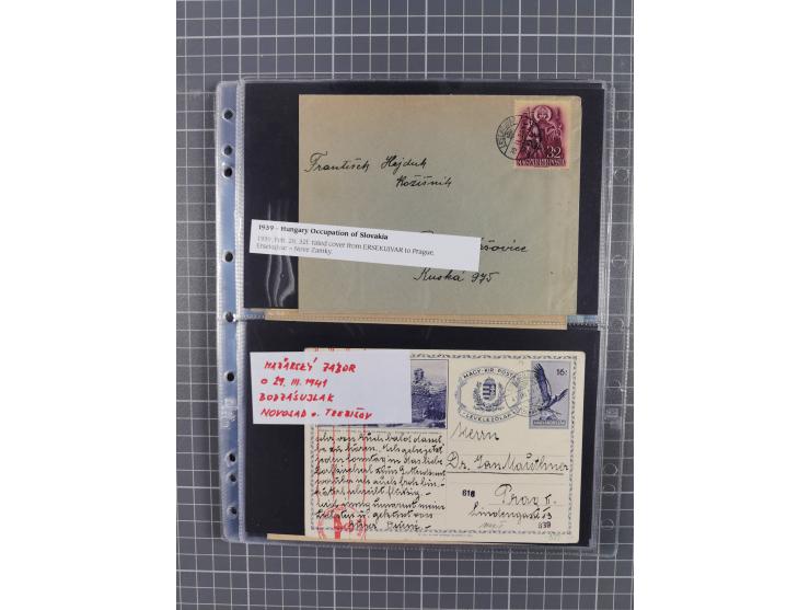 1918/38, over 135 covers with plenty of interesting multiple and combination frankings, registered mail, noted fine choice of