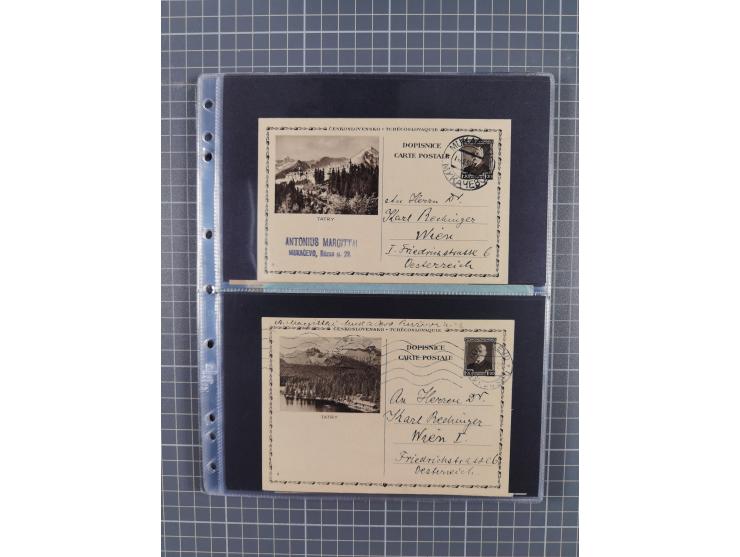 1918/38, over 135 covers with plenty of interesting multiple and combination frankings, registered mail, noted fine choice of