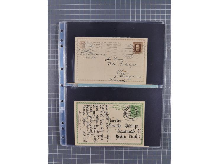 1918/38, over 135 covers with plenty of interesting multiple and combination frankings, registered mail, noted fine choice of