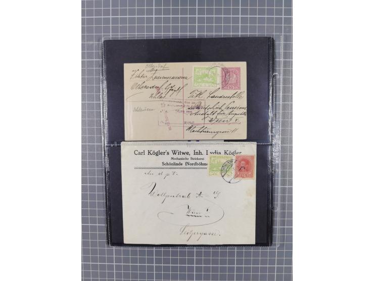 1918/38, over 135 covers with plenty of interesting multiple and combination frankings, registered mail, noted fine choice of