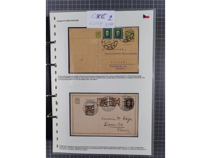 1918/38, over 135 covers with plenty of interesting multiple and combination frankings, registered mail, noted fine choice of