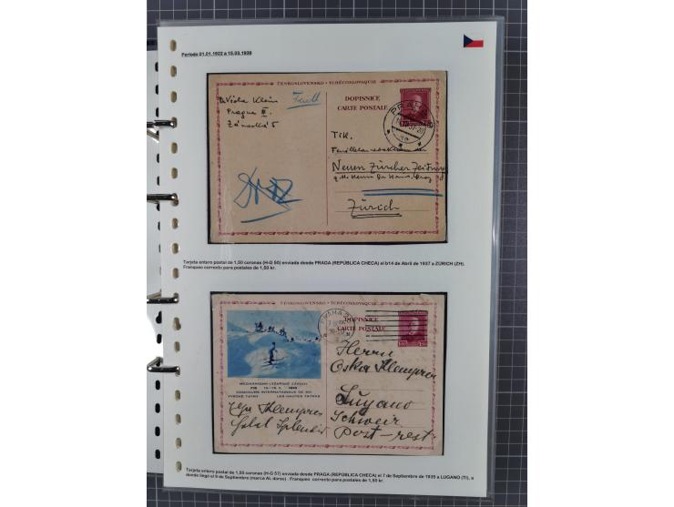 1918/38, over 135 covers with plenty of interesting multiple and combination frankings, registered mail, noted fine choice of