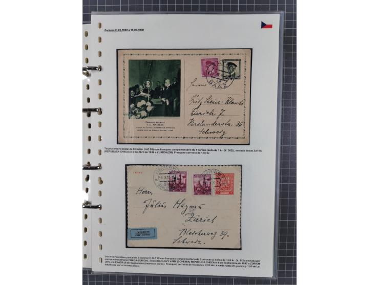 1918/38, over 135 covers with plenty of interesting multiple and combination frankings, registered mail, noted fine choice of