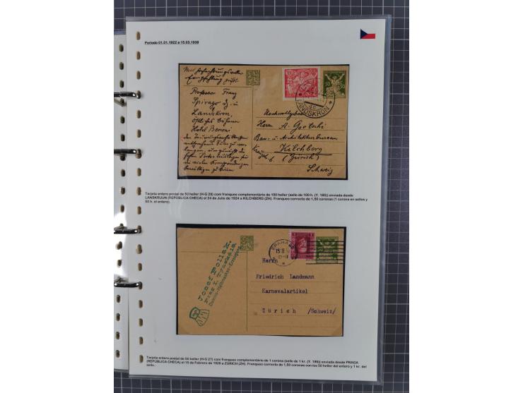 1918/38, over 135 covers with plenty of interesting multiple and combination frankings, registered mail, noted fine choice of