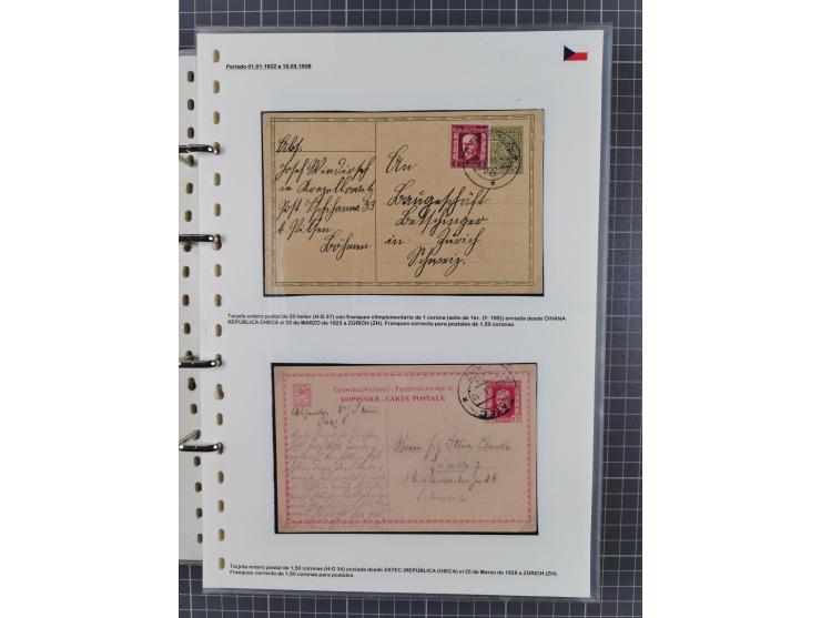 1918/38, over 135 covers with plenty of interesting multiple and combination frankings, registered mail, noted fine choice of
