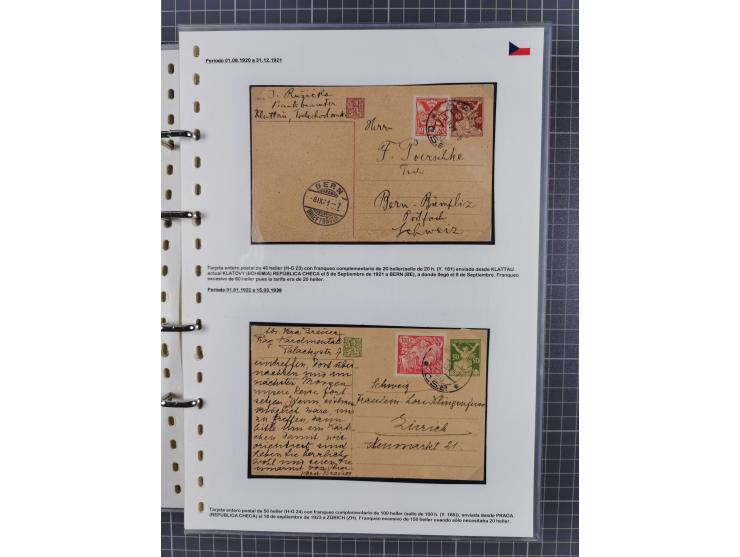 1918/38, over 135 covers with plenty of interesting multiple and combination frankings, registered mail, noted fine choice of