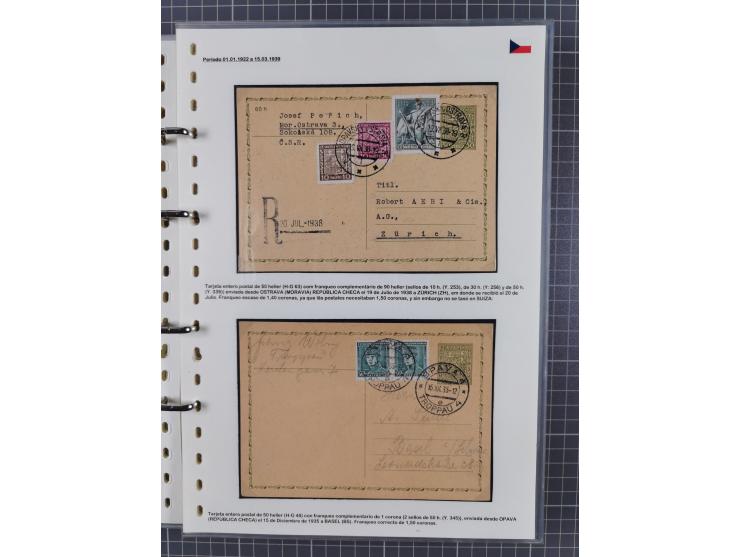 1918/38, over 135 covers with plenty of interesting multiple and combination frankings, registered mail, noted fine choice of