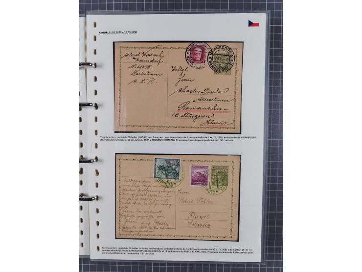 1918/38, over 135 covers with plenty of interesting multiple and combination frankings, registered mail, noted fine choice of