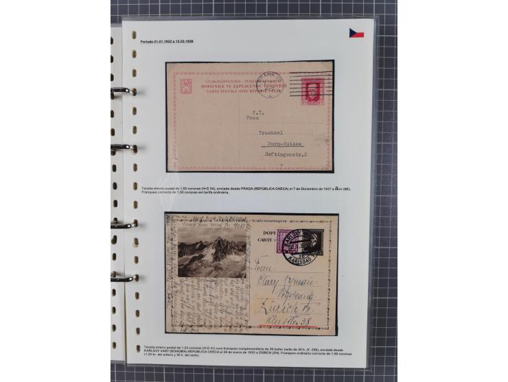 1918/38, over 135 covers with plenty of interesting multiple and combination frankings, registered mail, noted fine choice of