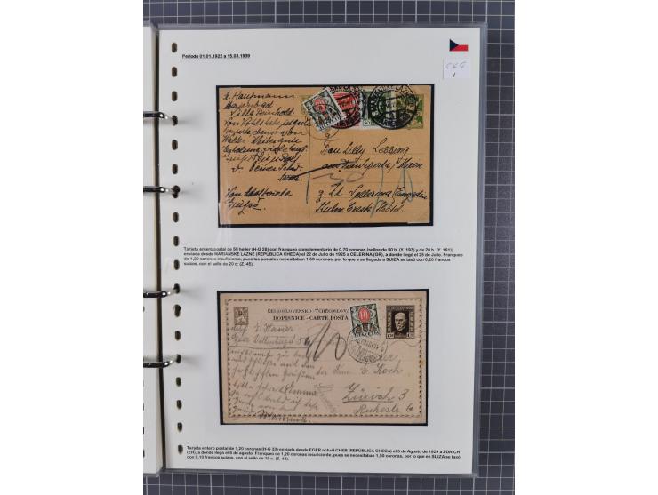 1918/38, over 135 covers with plenty of interesting multiple and combination frankings, registered mail, noted fine choice of