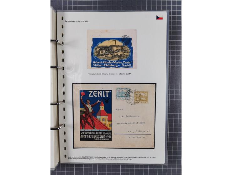 1918/38, over 135 covers with plenty of interesting multiple and combination frankings, registered mail, noted fine choice of