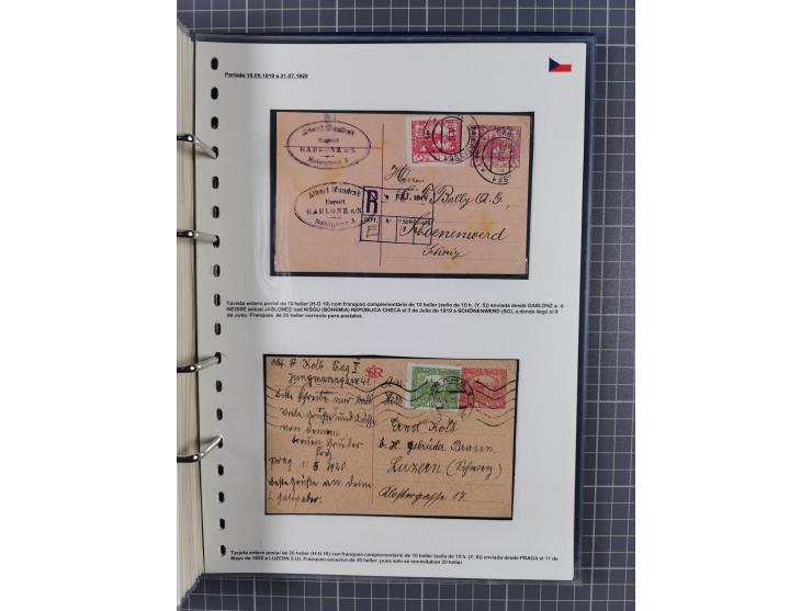 1918/38, over 135 covers with plenty of interesting multiple and combination frankings, registered mail, noted fine choice of