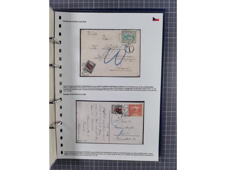 1918/38, over 135 covers with plenty of interesting multiple and combination frankings, registered mail, noted fine choice of