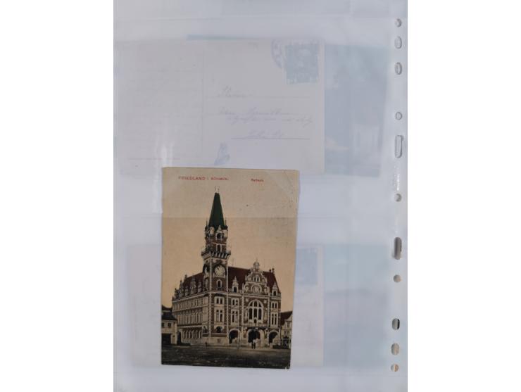 1898/1920, über 100 Ansichtskarten inkl. etwas Ungarn mit besseren Ansichten, Lithos und Motiven, augenscheinlich alle gebrau