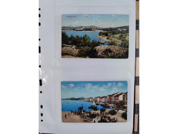 1898/1920, über 100 Ansichtskarten inkl. etwas Ungarn mit besseren Ansichten, Lithos und Motiven, augenscheinlich alle gebrau