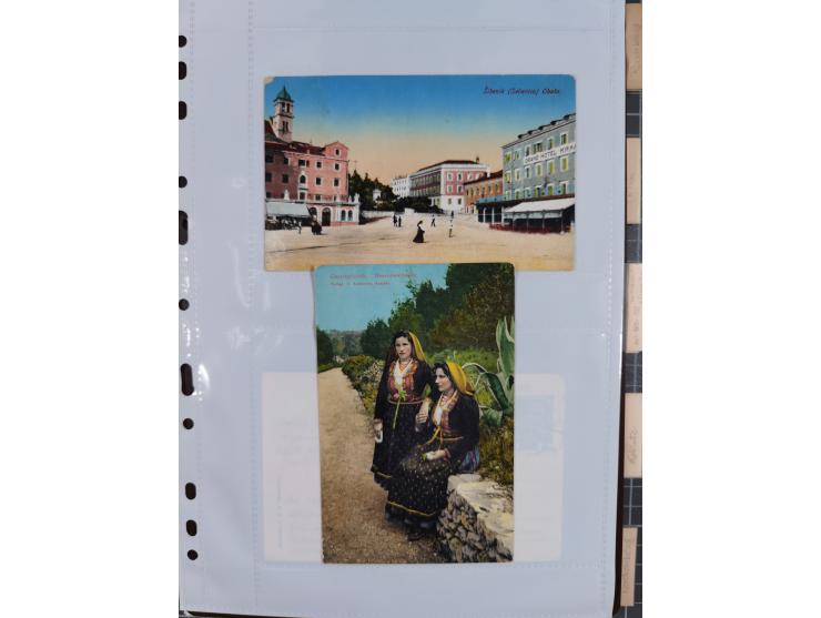 1898/1920, über 100 Ansichtskarten inkl. etwas Ungarn mit besseren Ansichten, Lithos und Motiven, augenscheinlich alle gebrau