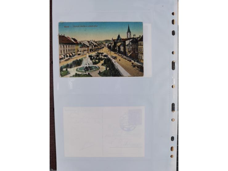 1898/1920, über 100 Ansichtskarten inkl. etwas Ungarn mit besseren Ansichten, Lithos und Motiven, augenscheinlich alle gebrau