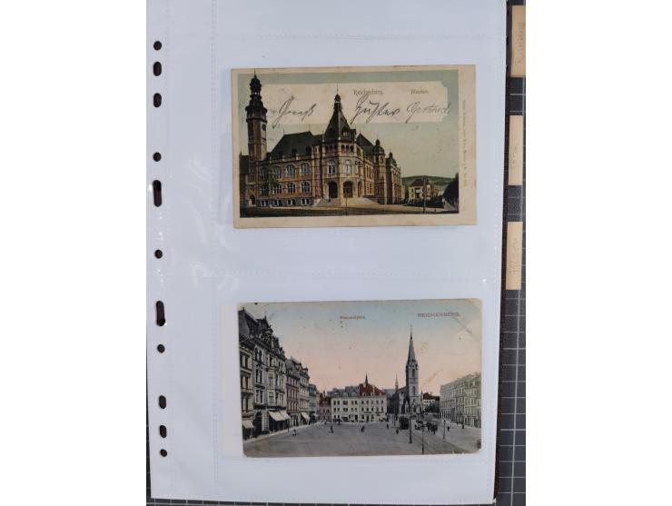 1898/1920, über 100 Ansichtskarten inkl. etwas Ungarn mit besseren Ansichten, Lithos und Motiven, augenscheinlich alle gebrau
